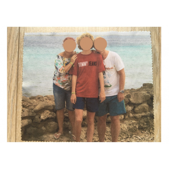 brillendoekje met foto