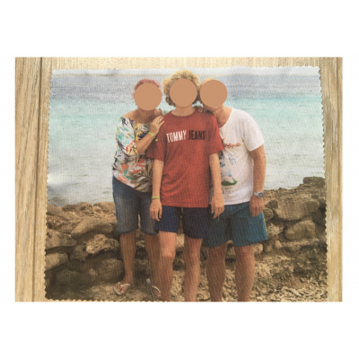 brillendoekje met foto