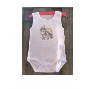 rompertje glitter eenhoorn/unicorn