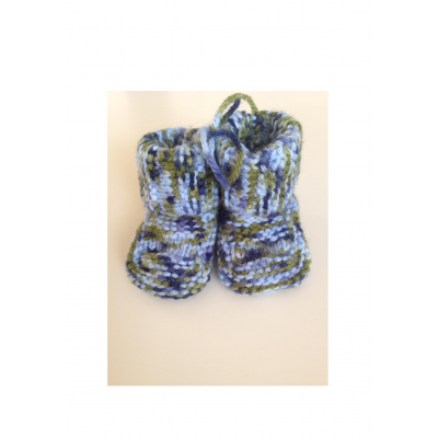 slofjes lichtblauw olijf en donkerblauw gemêleerd slofjes lichtblauw olijf en donkerblauw gemêleerd