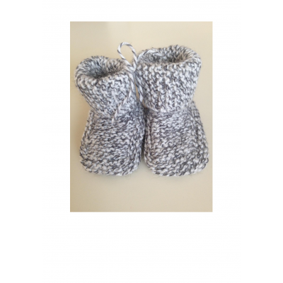 slofjes grijs gemêleerd