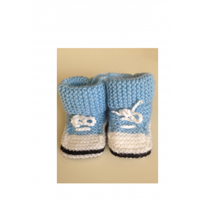 slofjes gympjes lichtblauw